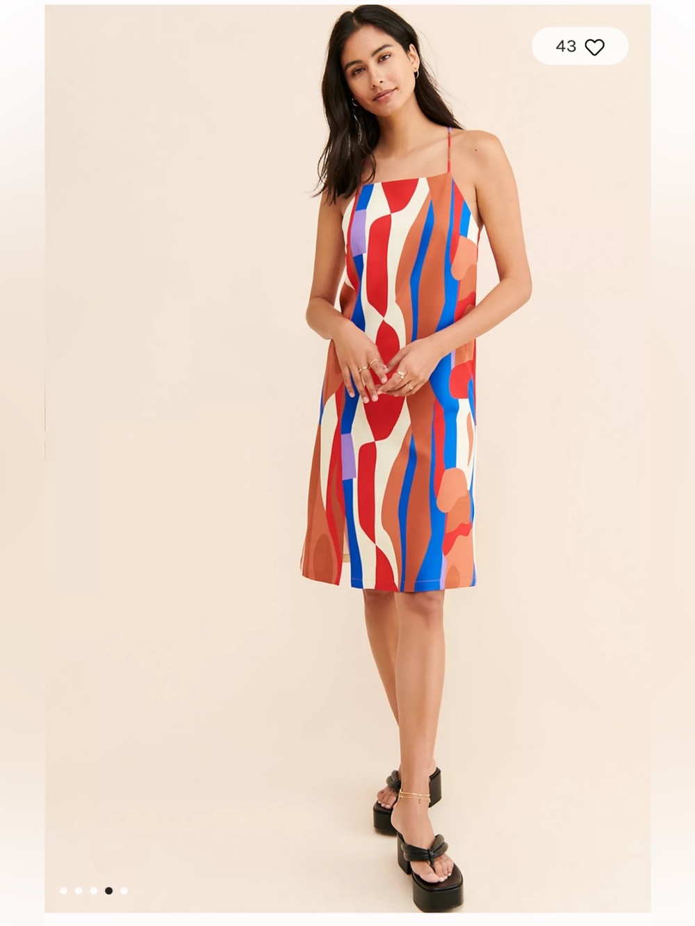 NWOT retail $193 size S #Hosbjerg,#FreePeople, “Greta Adele Slip Dress”.